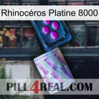 Rhinocéros Platine 8000 37